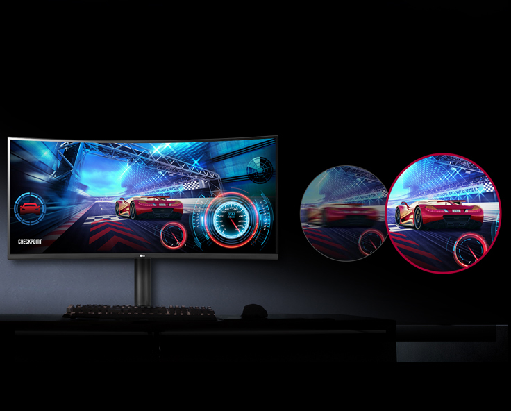 LG ゲーミングウルトラワイドモニター 34WP65C-B 視界が広がるウルトラワイドゲーミングモニター - 34WP65G-B | LG JP