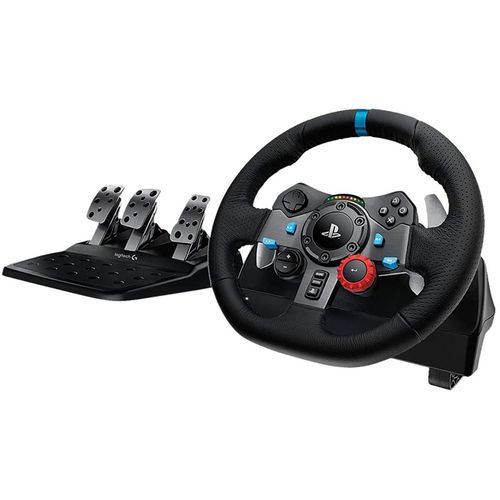 Logitech G29 Driving Force - Wheel and Pedals Set - Wired - for PC, Sony PlayStation 3, Sony PlayStation 4